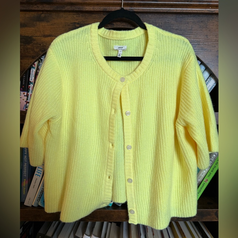 Aerie Lemon Yellow Women's Cardigan